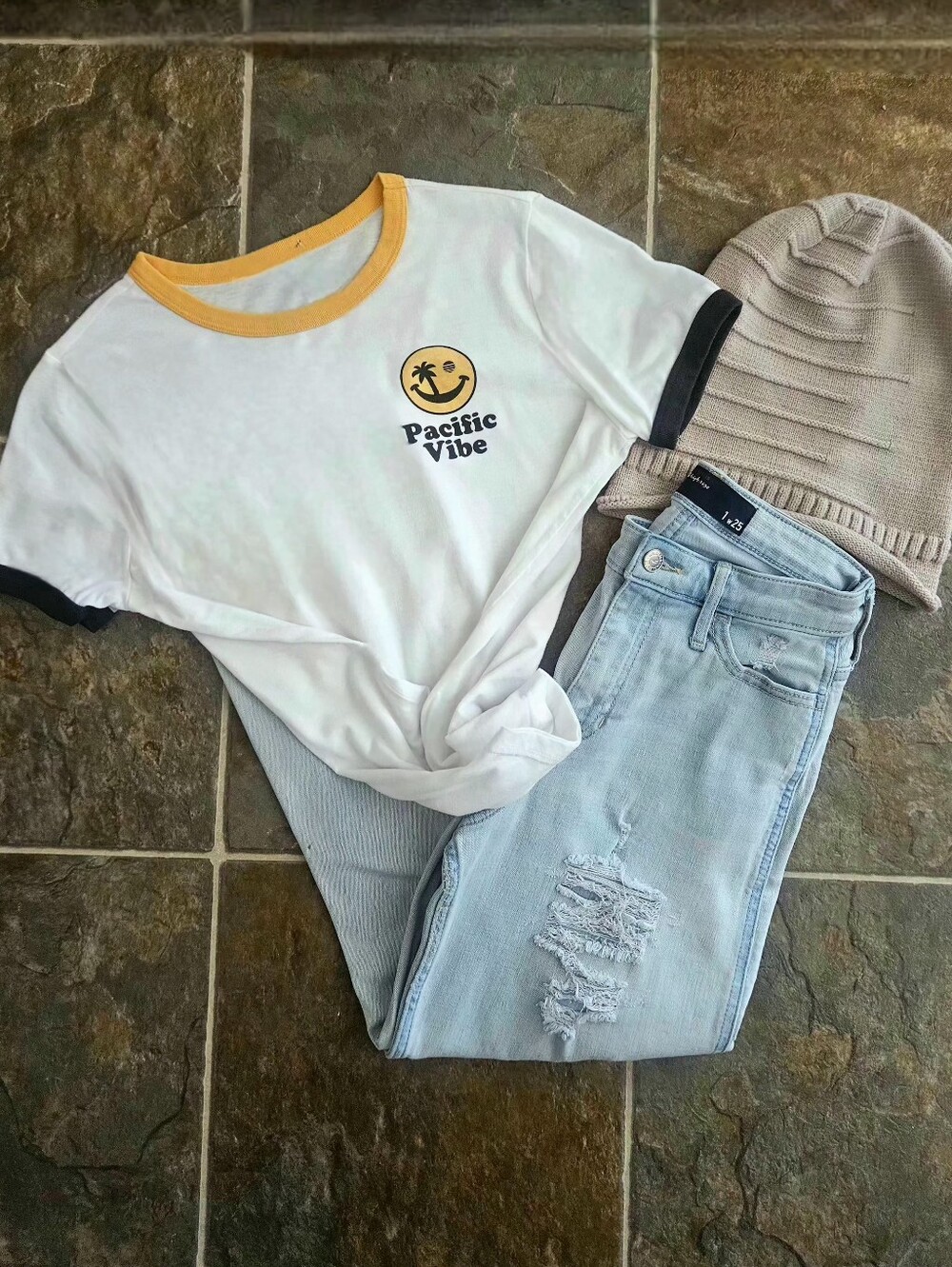 Pacific Vibe Ringer Tee
